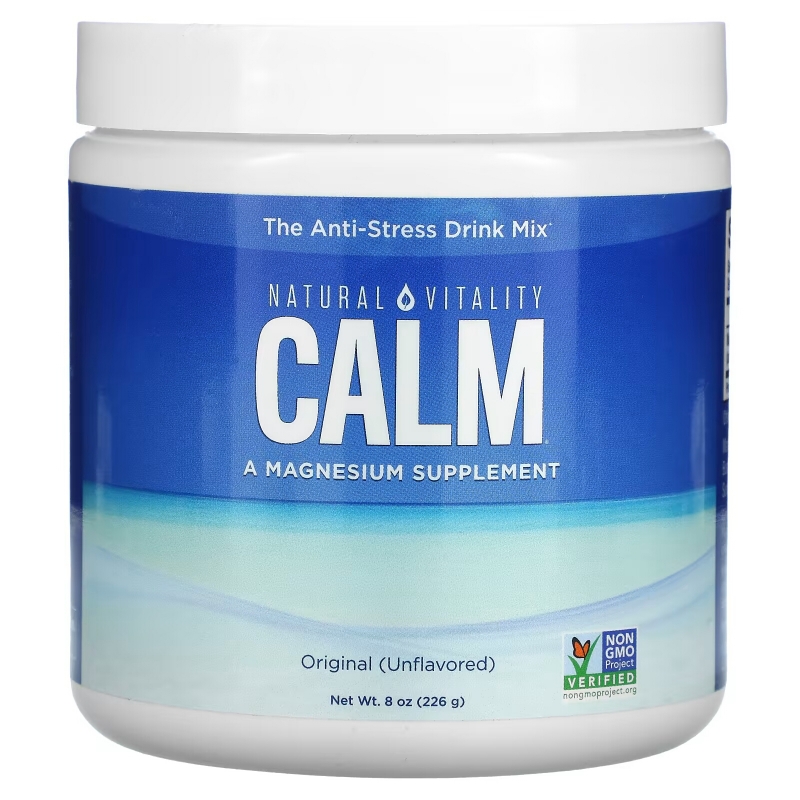 Natural Vitality, CALM, The Anti-Stress Drink Mix, Original (Unflavored), 8 oz (226 g)