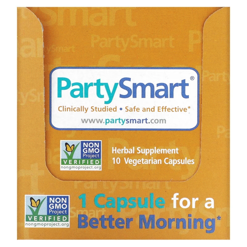 Himalaya Herbal Healthcare PartySmart 10 пакетов по 1 капсуле в каждом