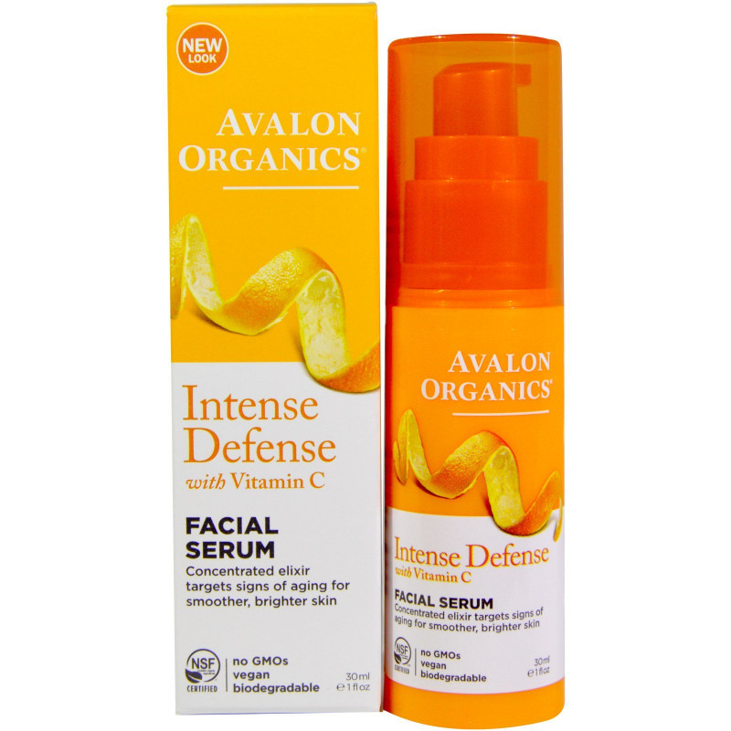 Avalon Organics Сыворотка для лица с витамином С 1 fl oz (30 мл)