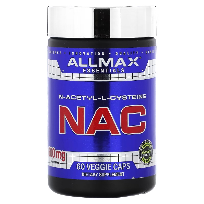 ALLMAX, NAC`` 60 растительных капсул