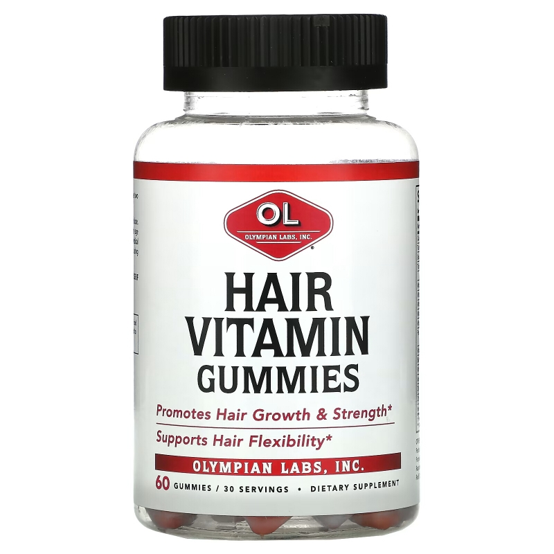 Olympian Labs, Hair Vitamin Gummies, 60 Gummies