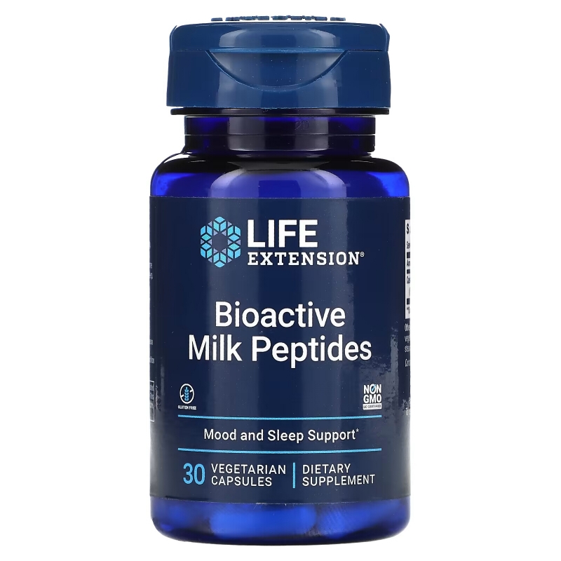 Life Extension, Bioactive Milk Peptides, 30 Vegetarian Capsules