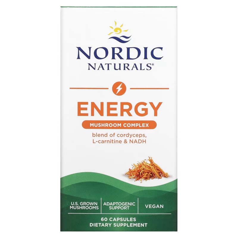 Nordic Naturals, Energy Mushroom Complex, 60 Capsules