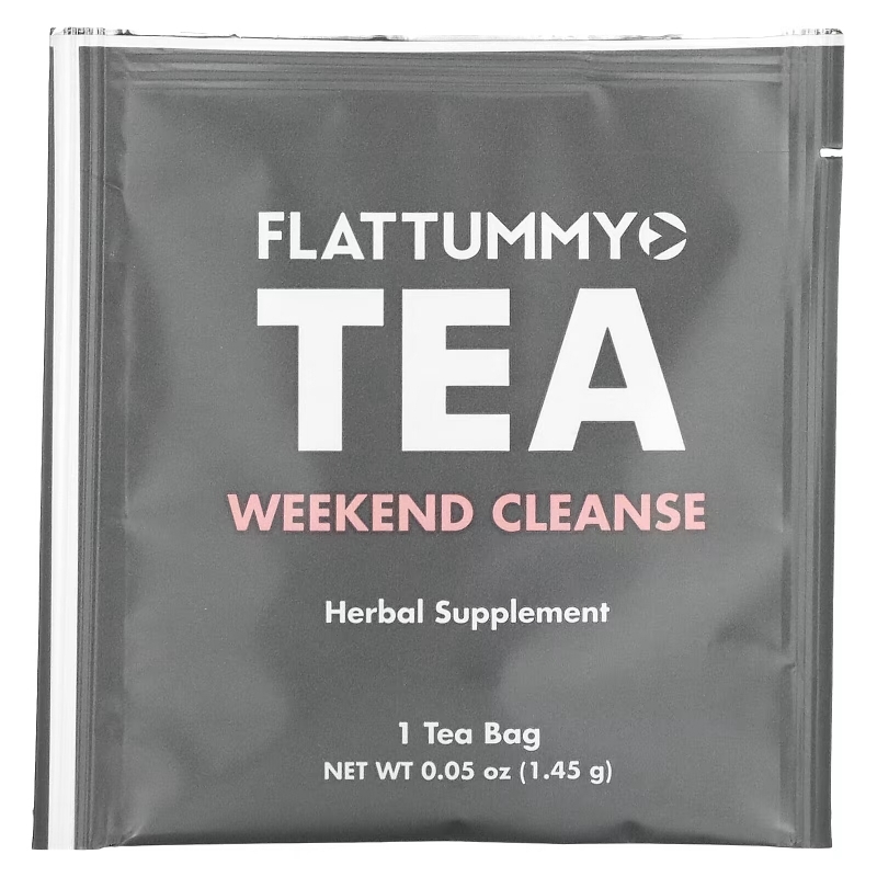 Flat Tummy, Weekend Cleanse 30 Day Program, 8 Tea Bags, 0.05 oz (1.45 g) Each