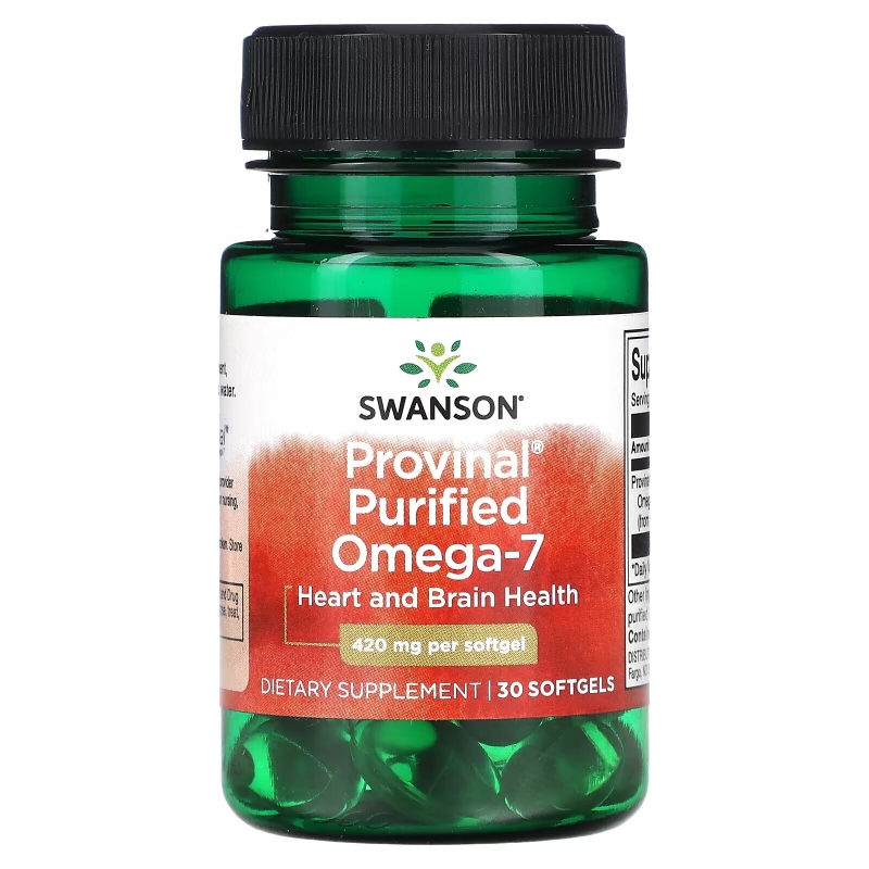 Swanson, Provinal Purified Omega-7, 420 mg, 30 Softgels