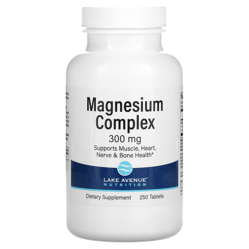 Lake Avenue Nutrition, Magnesium Complex, 300 mg, 250 Tablets